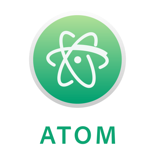 Click to highlight where I've used Atom in work and education
